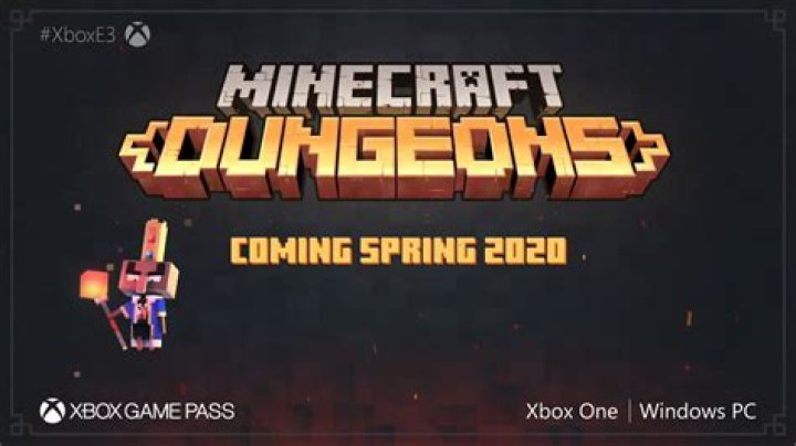 
New Minecraft Game, Minecraft: Dungeons, Announced