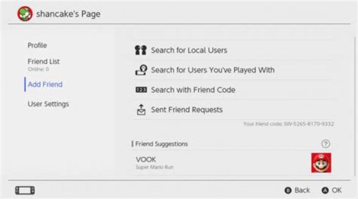 
Nintendo Switch Uses Friend Codes, To Add Social Media Options