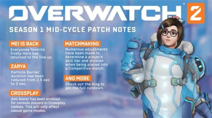 
Overwatch Update 2.99 Patch Notes