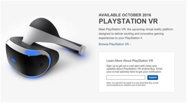 
PlayStation VR Pre Order Info Coming Soon for US and Canada
