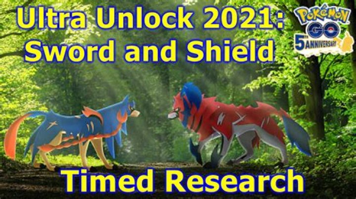
Pokémon GO Ultra Unlock 2021: Sword and Shield Research Rewards and Tasks (Timed Research, Today Menu)