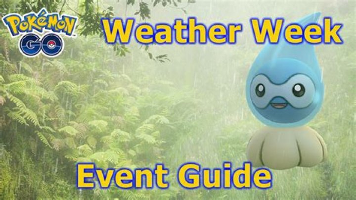 
Pokémon GO Weather Week Event Guide – Everything you Need to Know