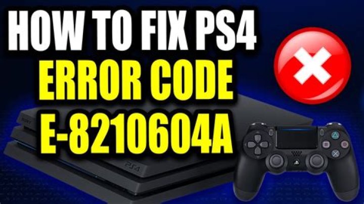 
PS4 Error Codes could potentially brick your console
