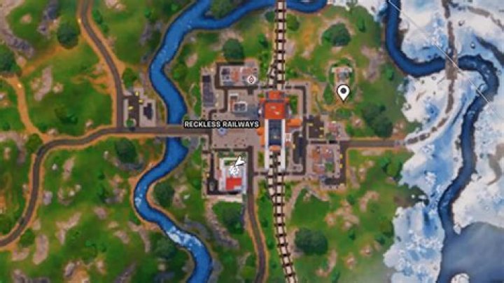 Reckless Railways Vault and Mod Bench Location in Fortnite