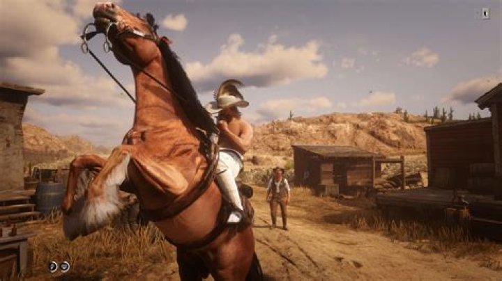 
Red Dead Online – How to Duck on Horseback