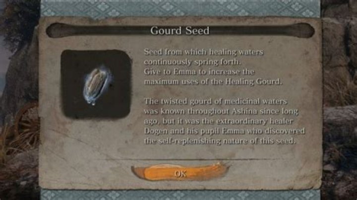 
Sekiro Guide: Where to Get Gourd Seeds and What to do with them