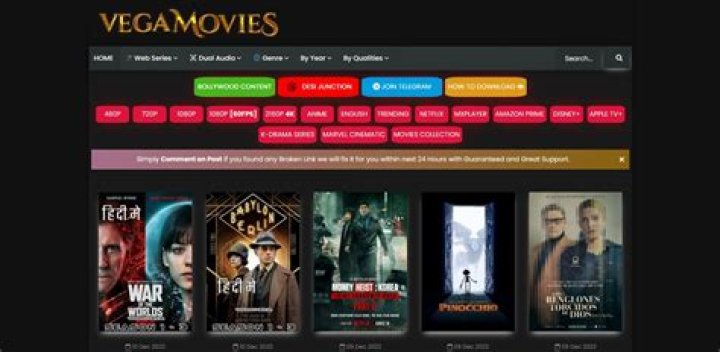Discovering Movies Online: What's the Deal with Vegamovies NL 720p?