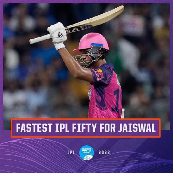 What is the Fastest 50 in IPL? Yashasvi Jaiswal's Blazing Record