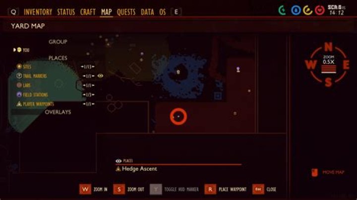 Where is the Hedge Lab in Grounded?