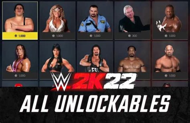 
WWE 2K22 – How to Unlock Hidden ShowTime Characters